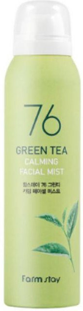 Farmstay 76 Green Tea Calming Facial Mist, 120 ml, mit Grüntee-Extrakt - Bild 1