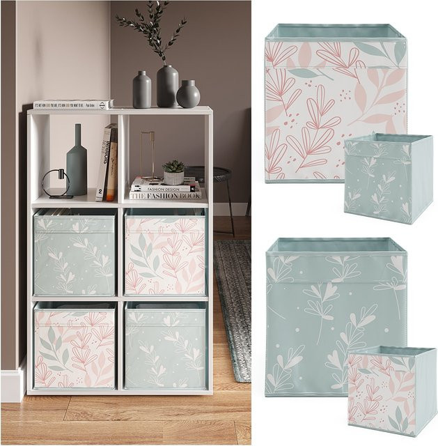 Vicco Cube Würfelregal Standregal in Weiß mit 6 Fächern für dein Wohnzimmer - Bild 1