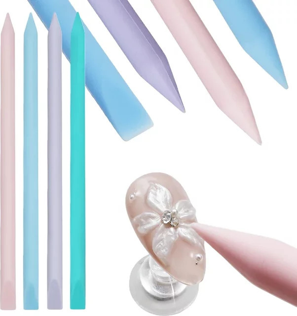 Art lalic Silikon-Mischstab für Nagelkunst, Pink, Matt, Unisex - Bild 1