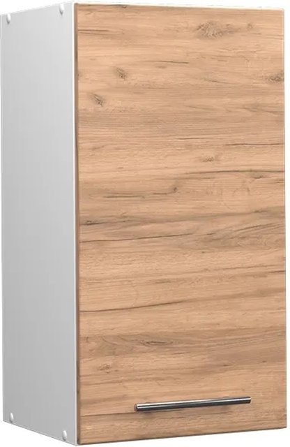 Vicco Hängeschrank Fame-Line Küchenschrank Weiß Eiche mit Softclose-Scharnieren und Einlegeboden B: 40 cm, H: 72 cm, T: 34 cm - Bild 2
