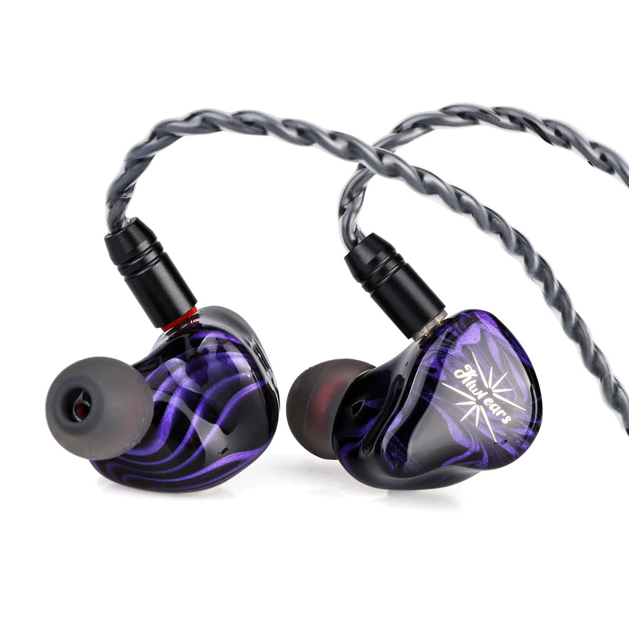 Kiwi Ears Quartet Hybrid In-Ear-Kopfhörer mit 2DD und 2BA sowie 10 mm Titan Dynamic Driver für Audiophile - Bild 2