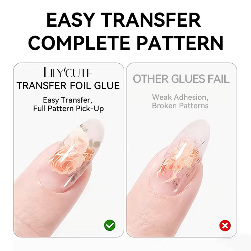 LILYCUTE Transferfolienkleber, 8 ml, Gel - Bild 6