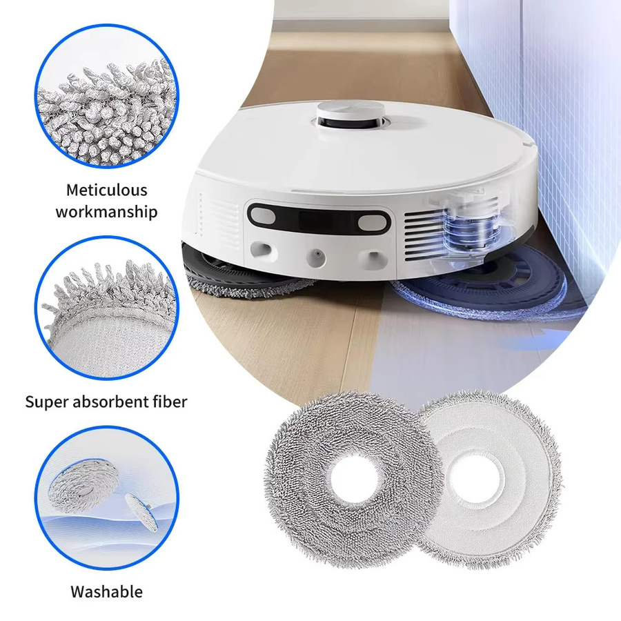 Dreame Zubehör-Set für L10s Ultra Gen 2 L30s Ultra L10s Pro Ultra mit Hauptbürste, Mopp Pads, Staubbeuteln und HEPA-Filtern - Bild 3