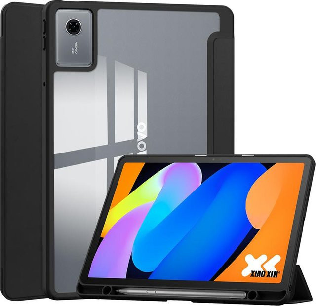 Lenovo Idea Tab 11 Hülle mit Stifthalter aus Acryl in Schwarz mit magnetischer Abdeckung für TB336FU und TB336ZU - Bild 1