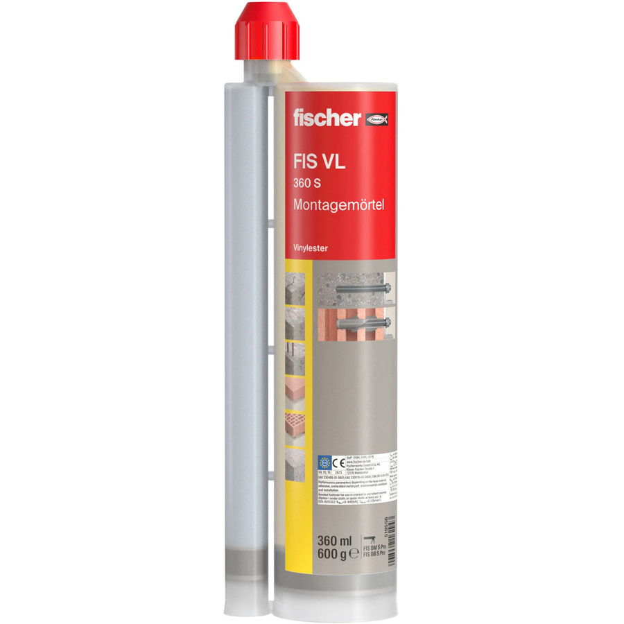 Fischer FIS VL 360 S UMK Promo Mörtel in Grau oder Weiß 0,36 kg - Bild 1
