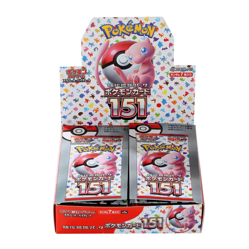 Pokémon Scarlet Violet 151 Booster Box, 140 Stück, Japanisch - Bild 2