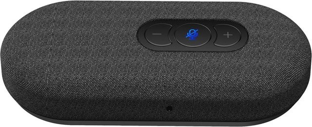 Koogeelife Tragbares USB-Konferenzmikrofon mit Hi-Fi-Lautsprecher und 360-Grad-Rundstrahlmikrofon in Dunkelgrau - Bild 1