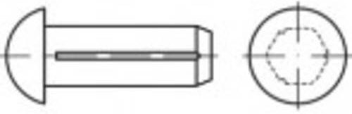 TOOLCRAFT Halbrundkerbnagel aus Aluminium, Durchmesser: 2,5 mm, 500 Stück - Bild 1