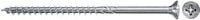Fischer Power-Fast II Spanplattenschraube mit Senkkopf und Pozidriv-Antrieb, verzinkter Stahl, Durchmesser: 5,0 mm, Länge: 70,0 mm - Bild 1