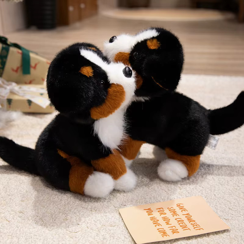 MIAOOWA Berner Sennenhund, Stofftier, Braun - Bild 3