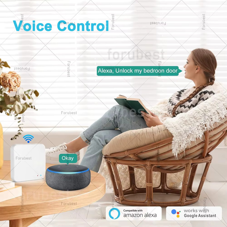 Forubest Zigbee 3.0 Gateway Hub Smart Home Wireless Bridge in Weiß für Tuya und Ewelink App kompatibel mit Alexa und Google Home - Bild 3