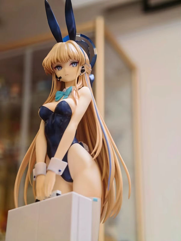 Blue Archive Asuma Toki Anime-Figur Bunny-Girl als Sammlerfigur aus Kunststoff in Blau - Bild 5