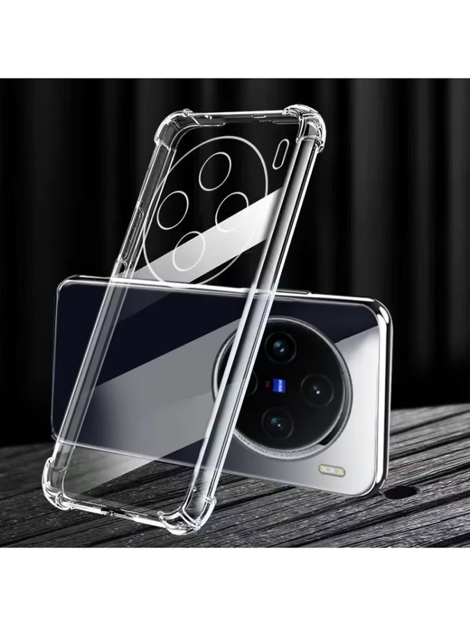 Stoßfeste und staubdichte TPU-Kameraschutzhülle für VIVO X200 Pro Mini 5G in Transparent - Bild 5