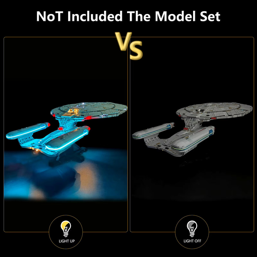 LYBMTWF LED-Beleuchtungsset für Modell 10356 Star Trek - Bild 3