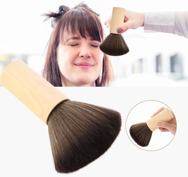 DIYelecs Reinigungsbürste mit Holzgriff, beige - Bild 1
