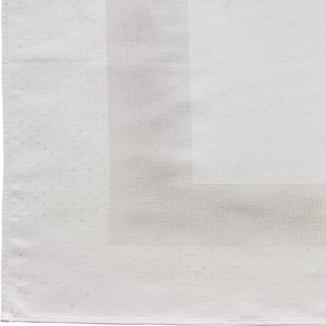 Rico Design Tischdecke beige quadratisch aus Baumwolle und Leinen B/T: 90 x 90 cm - Bild 1