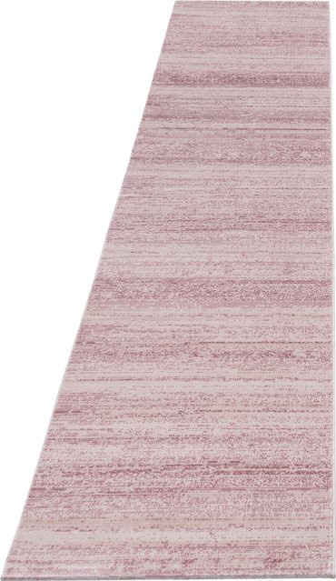 Kurzflorteppich INN von Kadima Design, einfarbig, Rosa, B: 80 cm, L: 300 cm - Bild 1