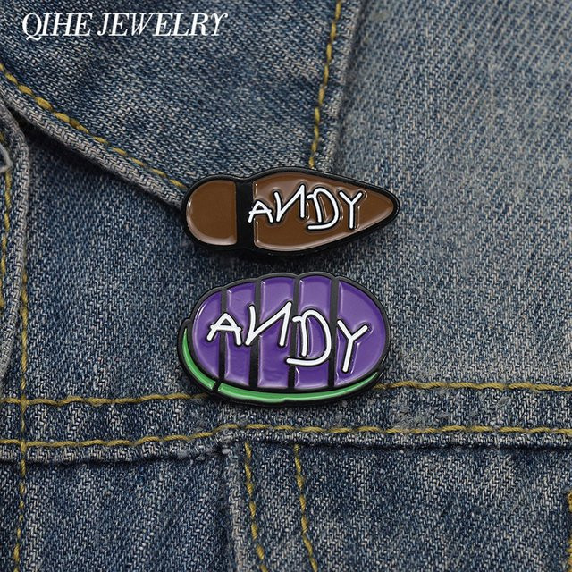 QIHE JEWELRY Brosche, Emaille, Metall, Kinder - Bild 1