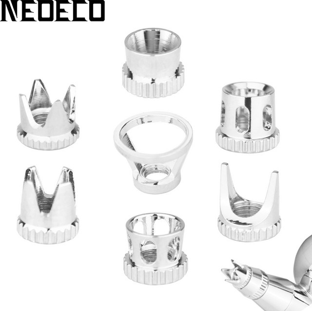 NEOECO Airbrush-Abdeckkappe in Silber als Spritzschutzkappe und Zubehör für die Kondensationsentfernung - Bild 1
