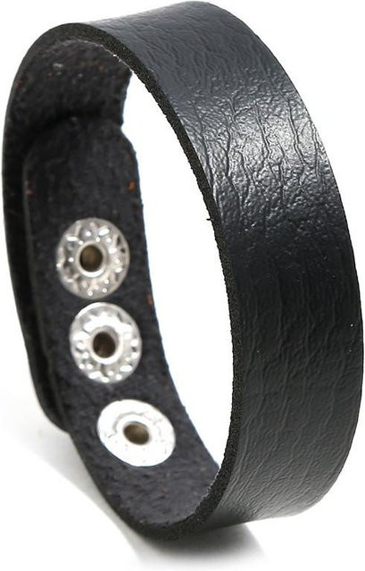 YIRAN Armband Leder, Schwarz, Vintage, Männer - Bild 1