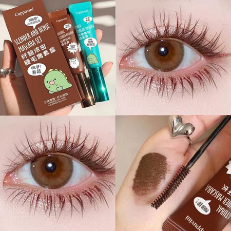 MTMA 4D Silk Fiber Mascara, Waterproof, Braun