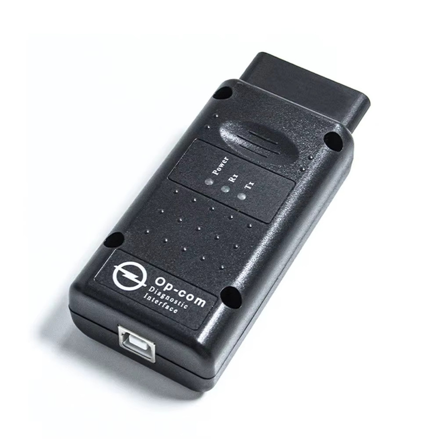 Opcom OBD2-Diagnosescanner in Schwarz mit PIC18F458 FTDI Chip und Firmware-Version V2014 V1.99/1.95/1.70 - Bild 4