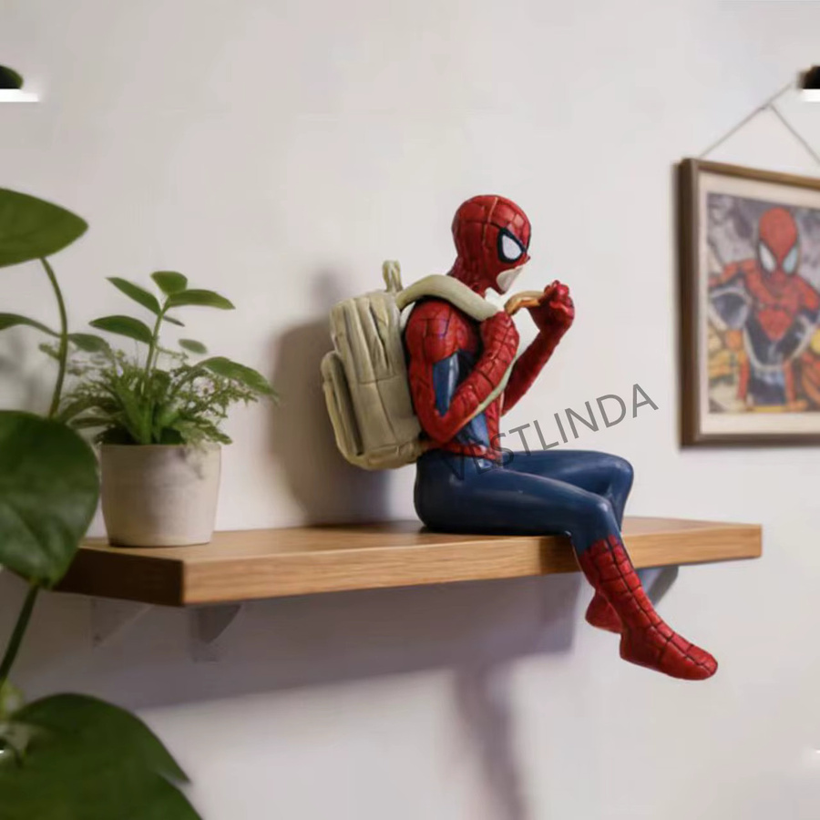 BEAST KINGDOM Spiderman Superhelden-Mini-Figuren, Action-Sammlerstück Statue, 7-9 cm - Bild 5