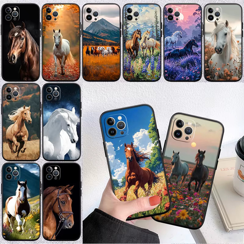 Fine Horse Handyhülle für Huawei Mate 20 Pro, P30 Lite und weitere Modelle in Multicolour - Bild 3