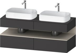 Duravit Waschtischunterschrank Qatego B/T/H: 140 x 55 x 60 cm - Bild 1