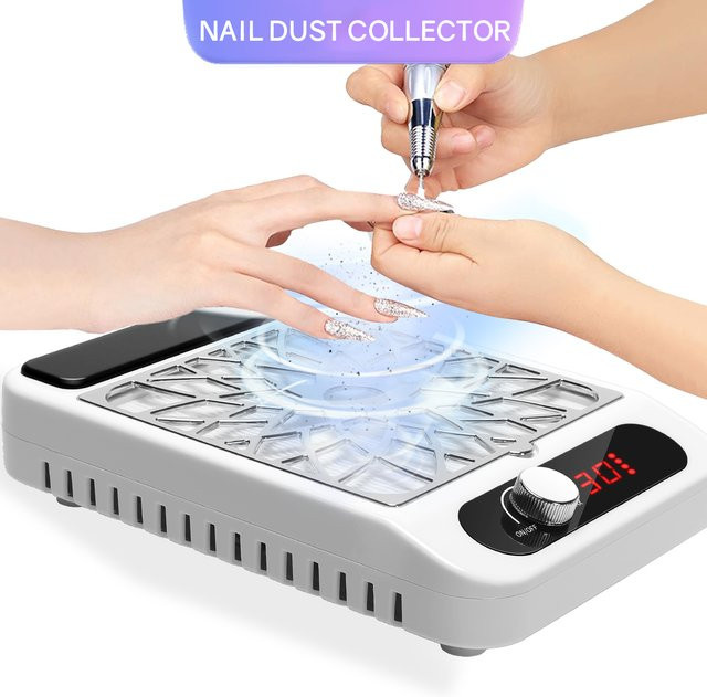 DianaBeauty Nagelstaubabsauger mit wiederverwendbarem Filter, Unisex - Bild 1