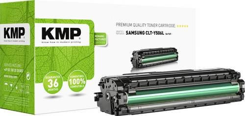 KMP Tonerpatrone kompatibel mit Samsung CLT-Y506L in Gelb mit 3500 Seiten Reichweite - Bild 1