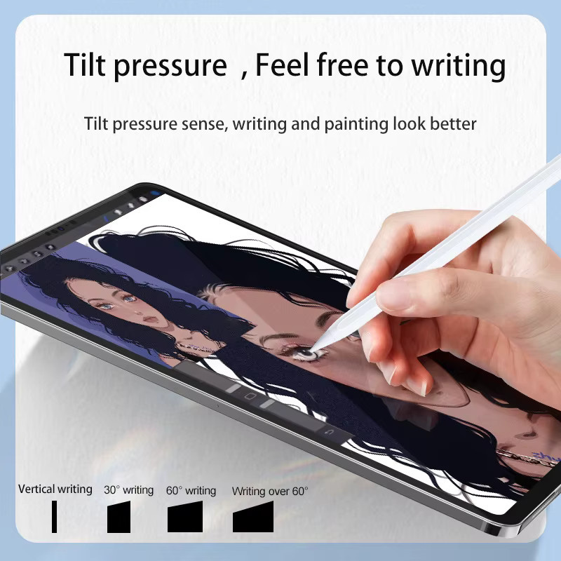 SZEGYCHX Bluetooth Stylus Pen für Apple Pencil 1 und 2, kompatibel mit iPad Air, Pro und Mini, Farbe: Weiß - Bild 6