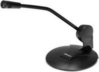 Lindy Desktop-Mikrofon mit 3,5 mm Klinkenanschluss in Schwarz - Bild 1