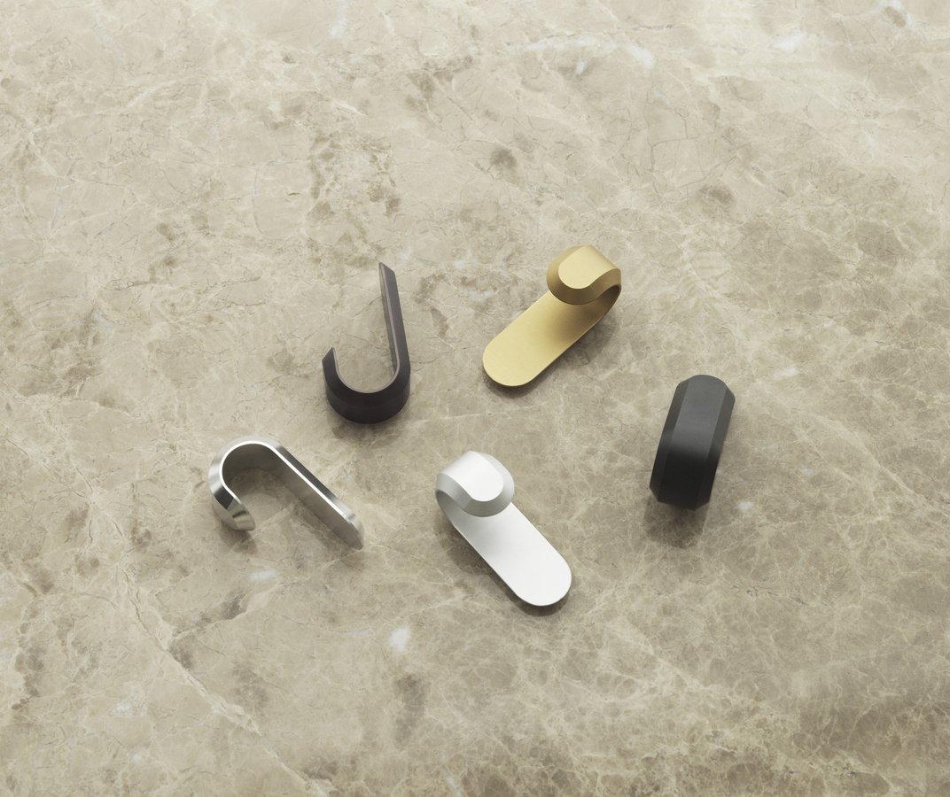 Normann Copenhagen Curve Mini Haken Set in Silber - Bild 2