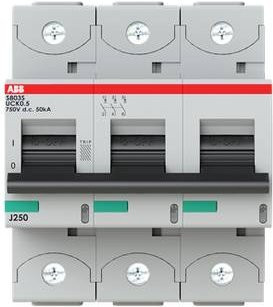 ABB S803S-UCK0.5 Leitungsschutzschalter 0,5A 750V Grau - Bild 1