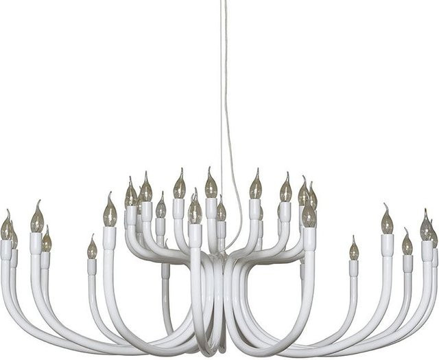 Karman Snoob Grande Pendelleuchte in Weiß aus Aluminium mit LED-Technik - Bild 1