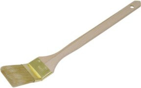 FRIESS-TECHNO-PROFI Heizkörperpinsel mit hellen Chinaborsten und Holzgriff, Farbe: Beige - Bild 1