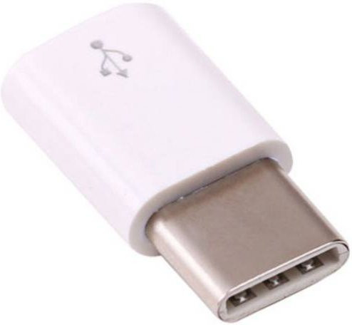 Raspberry Pi USB-Adapter 789RP-19040802 mit USB-C Stecker und Micro-USB Buchse in Weiß - Bild 1