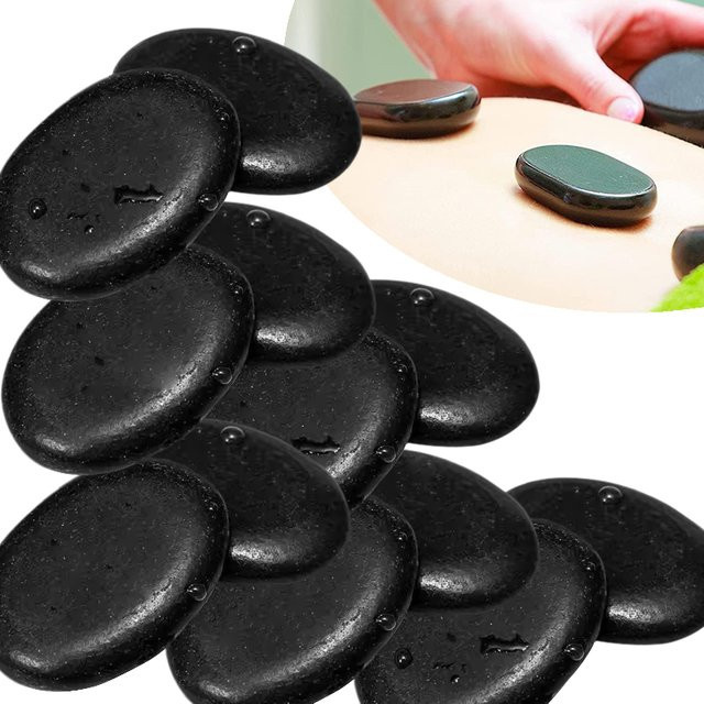 Beauty Star Jade Massage Set, 12 Stück, Naturstein, Unisex - Bild 1