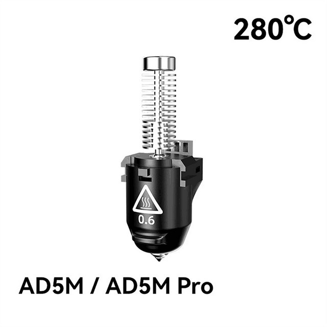 Flashforge High Flow Düse 0,6 mm für Adventurer 5M Pro, kompatibel mit AD5M für hochfeste Filamente - Bild 1