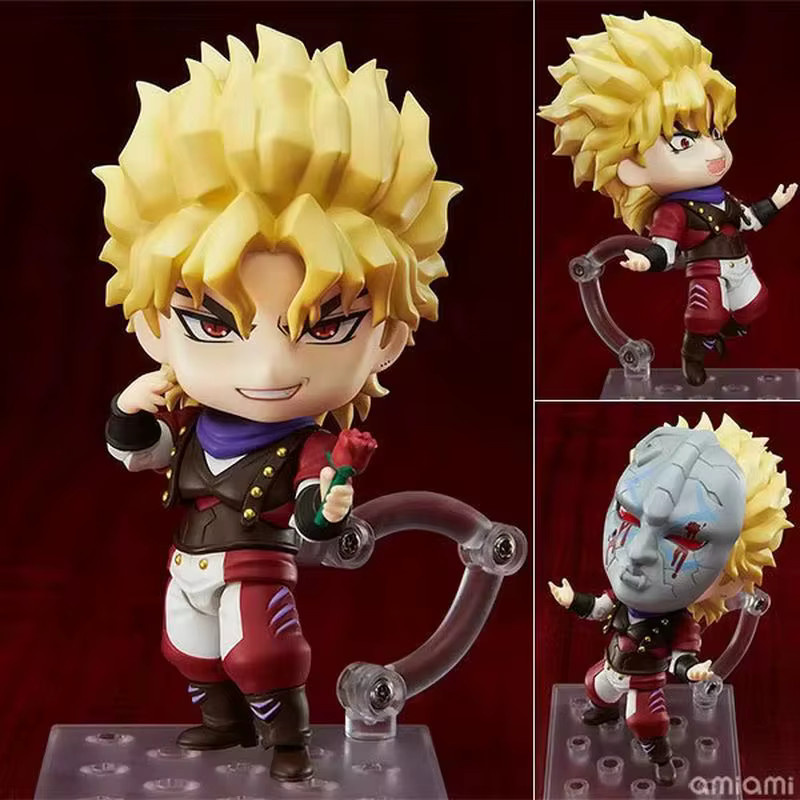 Bandai Q-Version Anime Bewegliche Figuren Set, Dio Brando Josuke Jotaro Kakyoin Sammlermodell Puppe, 4-teiliges Set - Bild 2