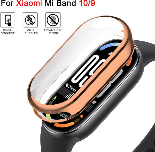 Xiaomi Uhrenarmband Silikon, transparent, Xiaomi Band 9 10 - Bild 1