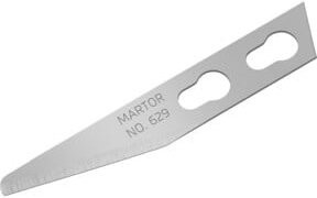 Martor Grafikklinge A100 Scalpel Nr. 10 aus gehärtetem Stahl, Silber, 100 Stück - Bild 1