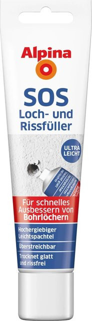 Alpina SOS Loch- und Rissfüller aus Kunstharz in Weiß Matt, 100 ml - Bild 1