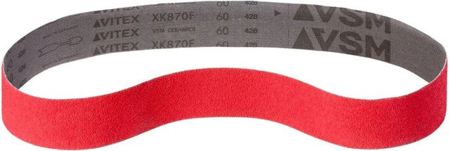 VSM Schleifband XK870X Korn 80, Breite: 7,5 cm, Länge: 53,3 cm, 10 Stück - Bild 1