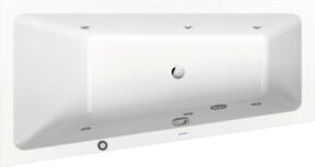 Duravit Whirlwanne No. 1 in Weiß, Rechteckig, Einbau, B/T: 150 x 80 cm, Volumen: 115 l - Bild 1