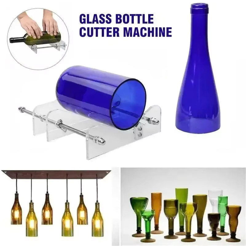 Verstellbarer Flaschenschneider in Transparent für Glasflaschen und Rotweinflaschen als DIY-Schneidewerkzeug - Bild 2