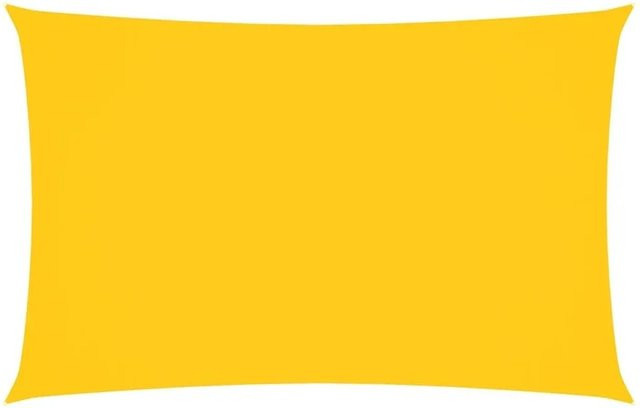 Furnicato Sonnensegel aus PU-beschichtetem Oxford-Gewebe, rechteckig, Gelb, B x T: 700 x 400 cm - Bild 1