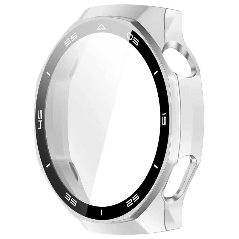 Correa Displayschutzfolie aus gehärtetem Glas und Hartplastik, Huawei Watch GT6 Pro 46mm, Schwarz - Bild 3