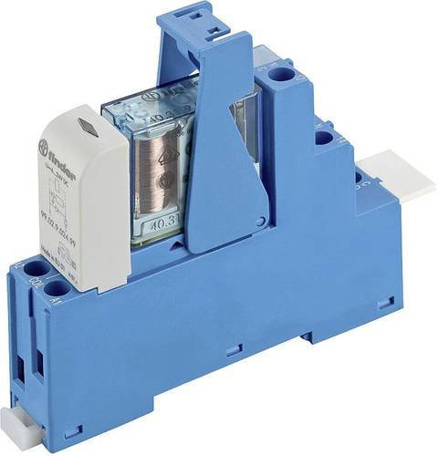 Finder Koppelrelais 48.31.9.012.0050 12 V/DC 10A 1 Wechsler Blau - Bild 1